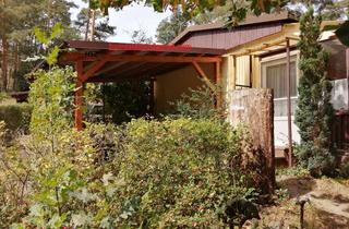 Haus mieten in Ahlimbsmühle, 17268 Milmersdorf, Eingerichteter rustikaler Wochenend-/Ferien-Bungalow am Lübbesee bei Templin