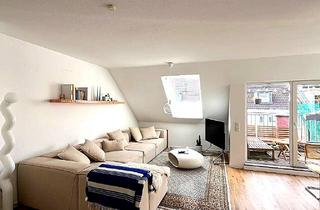 Wohnung mieten in Mauritiussteinweg, 50676 Köln, Möblierte 2-Zimmer-Maisonette mit Dachterrasse & Balkon in Köln-Altstadt-Süd