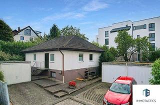 Haus kaufen in 55543 Bad Kreuznach, Bad Kreuznach - Ruhiger Bungalow mit großem Garten, vielseitigem Untergeschoss und drei Garagen in Bad Kreuznach