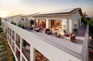 Penthouse kaufen in Im Auerberg, 74226 Nordheim, KfW-40-Standard mit QNG-Zertifizierung, exklusive Penthouse-Wohnung