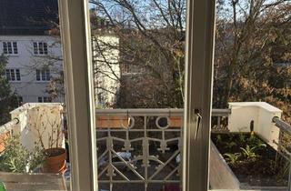 Wohnung mieten in Arnkielstraße, 22769 Altona-Nord, Zur Zwischenmiete - 3 Zimmer Altbau-Wohnung mit 2 Balkonen und Kaminofen in Hamburg-Altona-Nord