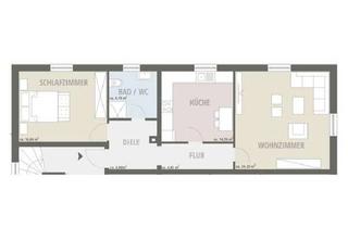 Wohnung mieten in St. Niclaser Hauptstraße 90, 08132 Mülsen, Helle 2-Zimmer-Wohnung in Mülsen mit EBK