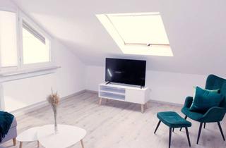 Wohnung mieten in Schwarzwaldstraße 59, 77815 Bühl, Vollmöblierte 2-Zimmer DG-Wohnung EBK mit Klima in Bühl Neusatz