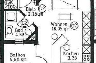 Wohnung mieten in Marktweg 3a, 01157 Briesnitz, kleine Wohnung in ruhiger Lage