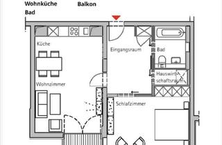 Wohnung mieten in 10625 Charlottenburg, Charmantes City-Apartment: 2 Zimmer, hell & modern in Charlottenburg