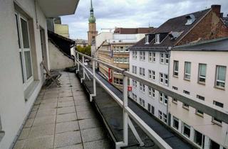 Wohnung mieten in 44135 Dortmund, Großzügige 3-Zimmer Wohnung mit Süd- und Nordbalkon in der Fußgängerzone Ostenhellweg