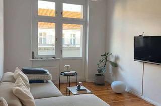 Wohnung mieten in Prenzlauer Berg, 10405 Prenzlauer Berg, Untermiete 1 Jahr: 3-Zimmer-Wohnung, möbliert, 97 qm, Winskiez