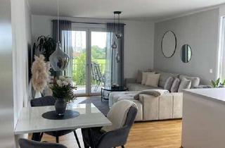 Wohnung mieten in Römerstraße 56 a, 86368 Gersthofen, Moderne 3-Zi.-Neubauwohnung mit 2 Balkonen & hochwertiger Einrichtung in Gersthofen