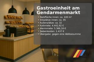 Gastronomiebetrieb mieten in Gendarmenmarkt, 10117 Mitte, Touristenmagnet Gendarmenmarkt: etablierte Gastrofläche mit Terrasse