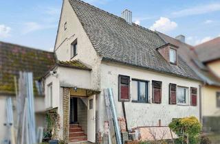 Haus kaufen in 91522 Ansbach, Entwicklungspotenzial mit großem Grundstück sucht kreative Macher in Ansbach