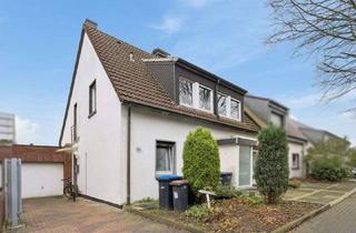 Doppelhaushälfte kaufen in 59229 Ahlen, Doppelhaushälfte mit Einliegerbüro – Wohnen und Arbeiten unter einem Dach in Ahlen