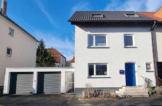 Haus kaufen in 68199 Neckarau, Reihenendhaus mit großem und sonnigen Garten, ruhige Lage in Mannheim Neckarau