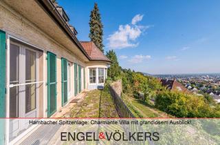 Villa kaufen in 67434 Hambach, Rarität in Hambacher Spitzenlage: Charmante Villa mit grandiosem Ausblick auf 5000m2 Grundstück!