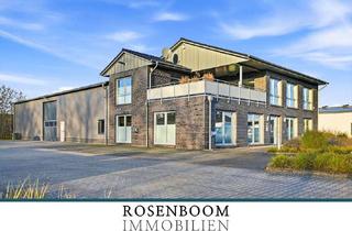 Gewerbeimmobilie kaufen in 26605 Aurich, Repräsentatives Gewerbeobjekt mit Bürotrakt und großer Produktions/Lagerhalle