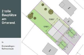 Grundstück zu kaufen in 79312 Emmendingen, Schöner Bauplatz für 2 Doppelhaushalten in EM-Kollmarsreute