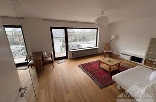 Immobilie mieten in 60437 Kalbach, Helle, vollmöblierte 2-Zimmerwohnung mit großer Sonnenterrasse in ruhiger Lage & Fußnahe zur U-Bahns