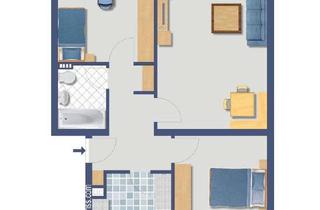 Wohnung kaufen in Drosselweg 40, 50735 Niehl, Gepflegte Eigentumswohnung zur Kapitalanlage in ruhiger Lage von Niehl - provisionsfrei