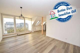 Wohnung mieten in 63814 Mainaschaff, DIETZ: Einzugsbereite 3-Zimmer-Wohnung im Dachgeschoss mit Balkon, neuem Badzimmer und Gäste-WC!