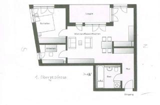 Wohnung mieten in Veillodterstraße 13, 90409 Nürnberg, 3 - Zimmerwg. zentral in Nürnberg, "Maxpalais" Veillodterstraße