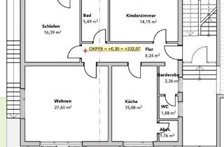 Wohnung mieten in Am Pfarrweiher 17, 64372 Ober-Ramstadt, Helle, kernsanierte 3-Zimmer-Wohnung in Ober-Ramstadt