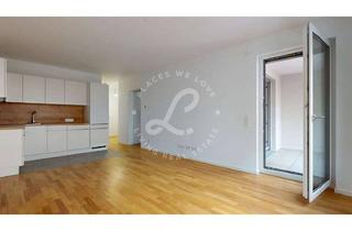 Wohnung mieten in Krifteler Straße, 60326 Gallus, Neubau Erstbezug: Stilvolle 2-Zimmer-Wohnung mit Einbauküche & Loggia