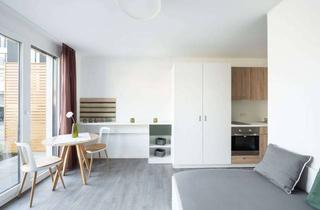 Wohnung mieten in Schmollerstraße 55, 74074 Heilbronn, Möblierte Komfort-Apartments mit Balkon - nur für 1 Person! UL Heilbronn