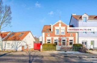 Einfamilienhaus kaufen in 15537 Grünheide, IMMOBERLIN.DE - Traumhaftes Wassergrundstück mit attraktivem Einfamilienhaus & Nebengebäuden