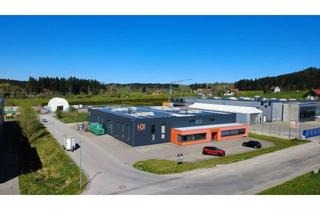 Gewerbeimmobilie kaufen in 88171 Weiler-Simmerberg, Neuwertige Produktionshalle mit Büro und Erweiterungsgrundstück