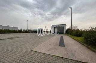 Gewerbeimmobilie kaufen in 06188 Landsberg, Gewerbegrundstück mit Waschplatz Innen/Außen zu verkaufen | Büro/Sozialflächen/Betriebswohnung