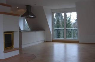 Wohnung mieten in Komotauerstraße 89, 90482 Nürnberg, Traum Maisonettewohnung teilmöbliert mit 3 Balkonen, Einbauküche, offener Kamin