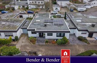 Haus kaufen in 50767 Köln, Köln / Pesch - Repräsentativer Flachdach-Bungalow in hervorragendem Zustand mit uneinsehbarem Grundstück und Garage!