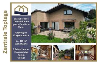 Haus kaufen in 26316 Varel, Varel - Lichtdurchflutetes Architektenhaus in zentraler Lage von Varel-Büppel - zeitloses Wohnambiente mit Charakter