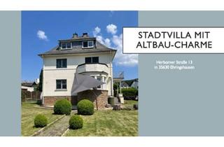 Villa kaufen in 35630 Ehringshausen, Ehringshausen - Stadtvilla mit Altbau-Charme - sofort bezugsfertig