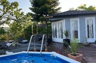 Haus kaufen in 99831 Creuzburg, Amt Creuzburg - Idyllisches Wochenendhaus am Südhang der Werra mit Saunahaus