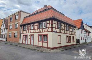 Haus kaufen in 63075 Offenbach, Offenbach - Raumwunder - saniert, charmant, historisches Fachwerkhaus