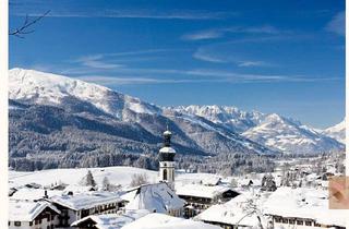Wohnung kaufen in 83242 Reit im Winkl, Exclusives Alpenidyll 2- Zimmerwohnung mit traumhaftem Blick auf das Zahmer Kaiser