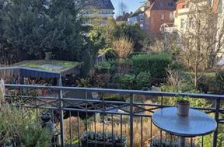 Wohnung mieten in 48149 Münster, Für Paar o. Single- Hochwertige 136m² - 4 Zi.-Whng. mit EbK., Balkon u. Wintergarten im Kreuzviertel