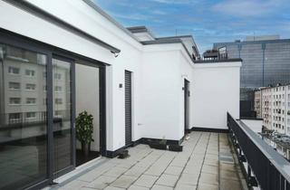 Penthouse mieten in Klosterstraße 61b, 40211 Stadtmitte, Exklusive Penthousewohnung mit großer Dachterasse