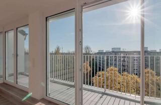 Wohnung mieten in 13347 Wedding (Wedding), zwei TERRASSEN, AUFZUG und BLICK über Berlin - 2-Zimmer-Wohnung