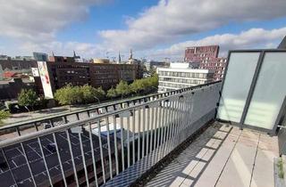 Wohnung mieten in Sonninstraße 22a, 20097 Hammerbrook, 3-Zimmer-Maisonette-Wohnung mit Dachterrasse und Balkon in HH-Hammerbrook