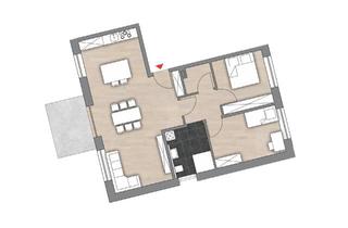 Penthouse mieten in In Der Lohe, 92546 Schmidgaden, 88qm Wohnung im Penthouse-Charakter ab März 2026 zu vermieten