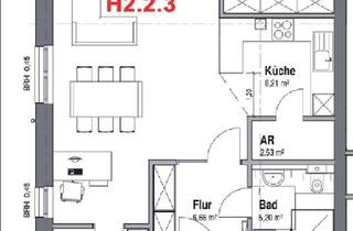 Wohnung mieten in Flaesheimer Straße, 45721 Haltern am See, H 2.2.3 | Großzügige Neubauwohnung | Klimaschutzsiedlung | Haltern am See