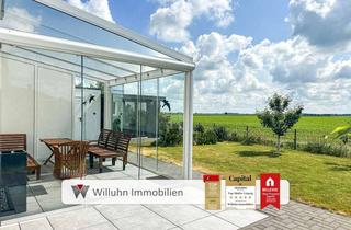 Einfamilienhaus kaufen in 04509 Schönwölkau, Wohnen mit Weitblick | Modernes Einfamilienhaus | 5 Zimmer | Garage | Klimaanlage