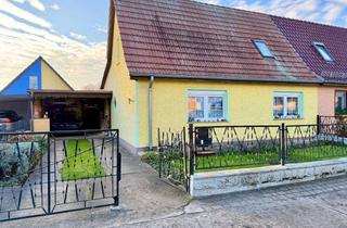Doppelhaushälfte kaufen in 16767 Leegebruch, Doppelhaushälfte mit Grundstück und Nebengelass zu verkaufen!