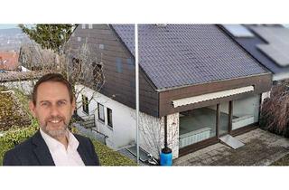 Doppelhaushälfte kaufen in 72768 Reutlingen, Doppelhaushälfte in Reutlingen-Oferdingen mit pfiffiger Split-Level-Architektur in angenehmer Lage