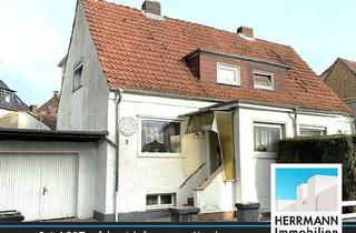 Haus kaufen in 31848 Bad Münder, Kleine gepflegte DHH mit zusätzlichen Wohnraum im Nebengebäude