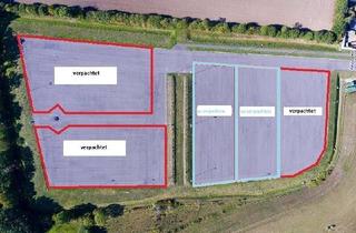 Gewerbeimmobilie mieten in Technologiepark 39-46, 22946 Trittau, 2 asphaltierte beleuchtete Lager- und Stellplatzflächen (€1,40/qm)ca. 2250qm / ca. 2350qm