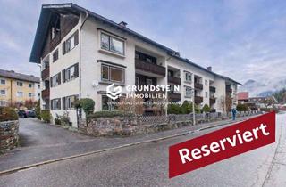 Wohnung kaufen in 82481 Mittenwald, Kleine Erdgeschosswohnung in Mittenwald mit Alpenblick