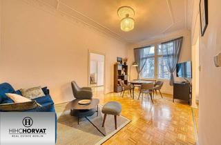 Wohnung mieten in 12157 Schöneberg, VOLL MÖBLIERTE 2-ZI.-ALTBAUWOHNUNG IN GUTER LAGE BERLIN-FRIEDENAU! 2. OG, BLK, EBK, FREI AB SOFORT!