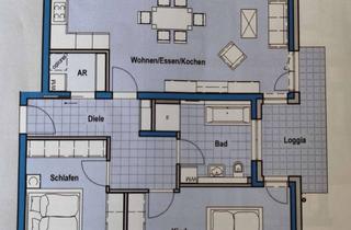 Wohnung mieten in 63457 Hanau, Schöne helle 3-Zimmer-Wohnung (88m²) in Groß-Auheim (Stadtteil von Hanau), gehobene Ausstattung